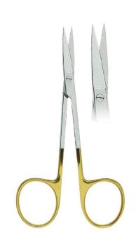 Iris Gum Scissors Straight Fig. 1 ( 11 cm)TC