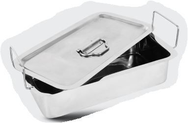 Instrument Tray with cover 360 x 210 x 50mm