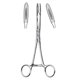 [RH-118-18] Gross Maier Cotton Swab Forceps, Box Joint, Cvd, 18cm