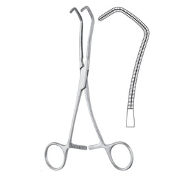 [RR-346-17] Cooley-Derra Atrauma Cardiovascular Forceps, 17.0cm