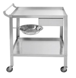 [RAM-120-00] Trolley (Complete with: S.S. bowl 18/10 ø 32 cm)