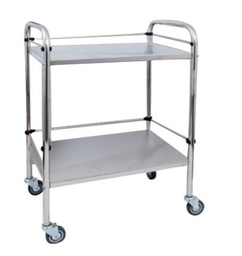 [RAM-124-06] Instrument Trolley with Rail 90 x 60 x 80 cm