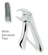 Extracting Forceps for Children - Klein pattern With serrated tips for Lower incisors  Fig. 5