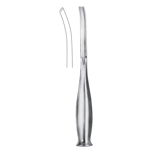 Smith-Petersen Bone Gouges, Curved, 20cm, 32mm