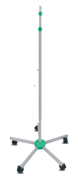 Stand Single Hand Operating on Caster